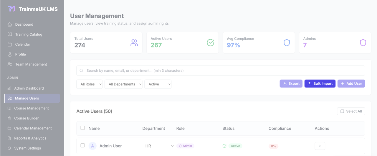 Open bulk import tool